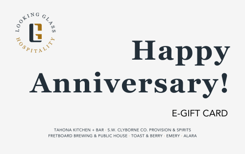 Happy Anniversary!